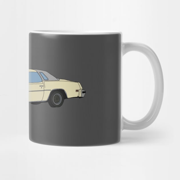 Hand Drawn Oldsmobile Cutlass Supreme by ItsRTurn